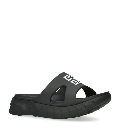 givenchy slides black|givenchy marshmallow slides 35.